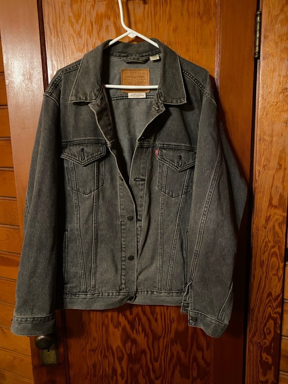 Levi’s gray jean jacket